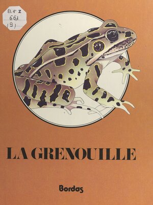 cover image of La grenouille